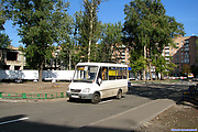 БАЗ-22154 гос.# АХ3042АР 219-го маршрута на улице Власенко возле дома №14