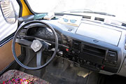 БАЗ-2215, гос.# 016-33 XA, кабина водителя