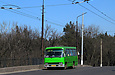 Богдан-А091 гос.# АХ1020АА 209-го маршрута на проспекте Постышева следует по Григоровскому путепроводу