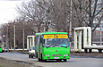 Богдан-А09202 гос.# AX2259BM 279-го маршрута на улице Октябрьской Революции в районе переулка Пахаря