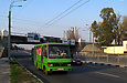 БАЗ-А079.14 гос.# AX6166CK 304-го маршрута на проспекте Гагарина возле железнодорожного путепровода