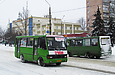 БАЗ-А079.14 гос.# AX0653AA 102-го маршрута на Александровском проспекте в районе Индустриального проспекта