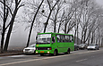 БАЗ-А079.14 гос.# AX0672AA 276-го маршрута на Московском проспекте перед перекрестком с улицей Роганской