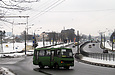 БАЗ-А079.14 гос.# AX0680AA 232-го маршрута поворачивает с улицы Державинской на проспект Гагарина