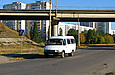 ГАЗ-32213 гос.# 876-66ХА 70-го маршрута на улице Пятихатской в районе остановки "Пятихатки"