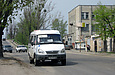 ГАЗ-322132 гос.# 947-87ХК 110-го маршрута на улице Достоевского в районе Заводского переулка