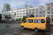 ГАЗ-32213, гос.# 000-89ХА, маршрут 269, на конечной "Ст.м. "Советская""
