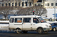 ГАЗ-322132 гос.# 019-95ХА 231-го маршрута на площади Пролетарской