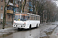 Ikarus-255 гос.# 159-00ХА на улице Довгалевской в районе пересечения с улицей Балтийской
