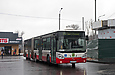 Irisbus Citelis 18M гос.# AX0641MP временного маршрута 147э на терминале возле станции метро "Индустриальная"
