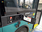 Разъемы для зарядки электробуса Karsan Atak Electric гос.# т3 ІІ7872