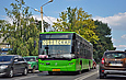 ЛАЗ-А183D1 гос.# АХ1078АА 202-го маршрута на Салтовском шоссе в районе завода "Поршень"