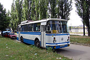 ЛАЗ-695НГ, гос.# 130-34ХА, на улице Академика Павлова