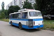 ЛАЗ-695НГ, гос.# 130-34ХА, на улице Академика Павлова
