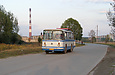 ЛАЗ-695Н гос.# 002-33ХА в поселке Надточий