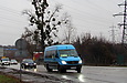 Mercedes-Benz Sprinter 516CDI гос.# АХ5729НХ 1609-го маршрута на Окружной дороге на перекрестке с Ново-Баварским проспектом