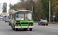 ПАЗ-32054 гос.# AX8437KX 168-го маршрута на улице Полтавский Шлях