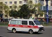 РАФ-22031 гос.# 301-71XA на пересечении улицы Отакара Яроша и проспекта Ленина