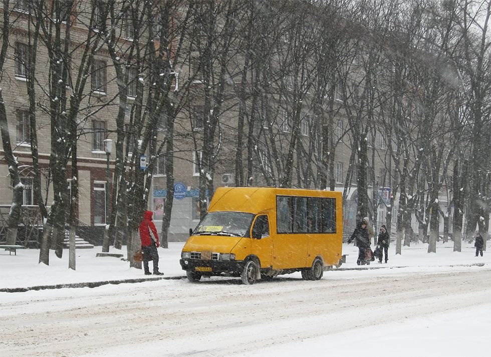 Рута СПВ-17 гос.# 016-05XA 262-го маршрута на проспекте Орджоникидзе