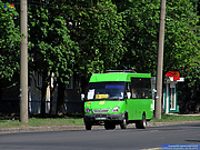 Рута-25 гос.# АХ5859СВ 259-го маршрута на проспекте Героев Сталинграда в районе Зернового переулка