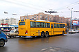 Saffle (Volvo B10M-70B) гос.# 000-06ХА на пересечении проспектов Гагарина и Героев Сталинграда