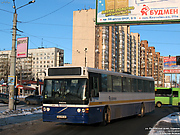 Saffle System 2000 (Volvo B10M-70) гос.# AX2195BO на улице Полтавский шлях за пересечением с улицей Елизарова