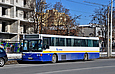 Saffle System 2000 (Volvo B10M-70) гос.# AX2195BO на улице Полтавский Шлях возле станции метро "Холодная гора"