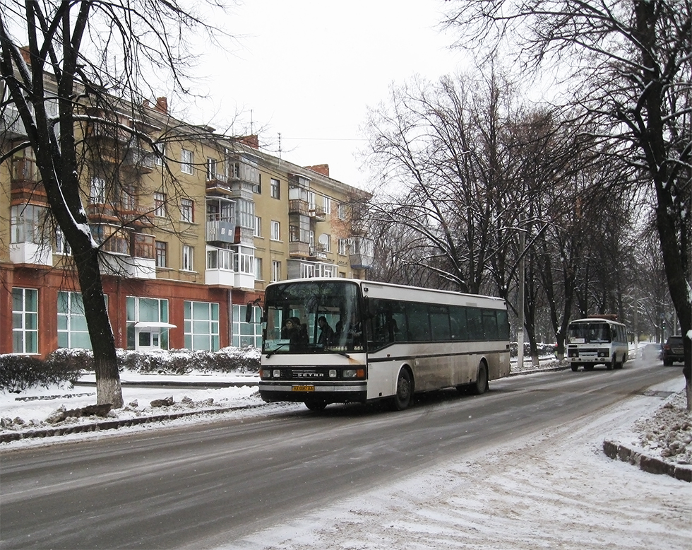 Setra S215NR гос.# AX0087AA 204-го маршрута на проспекте Орджоникидзе