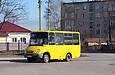 Тур-А049.12 гос.# АХ5211ВН 3-го маршрута в Изюме поворачивает с проспекта Ленина на улицу Гагарина