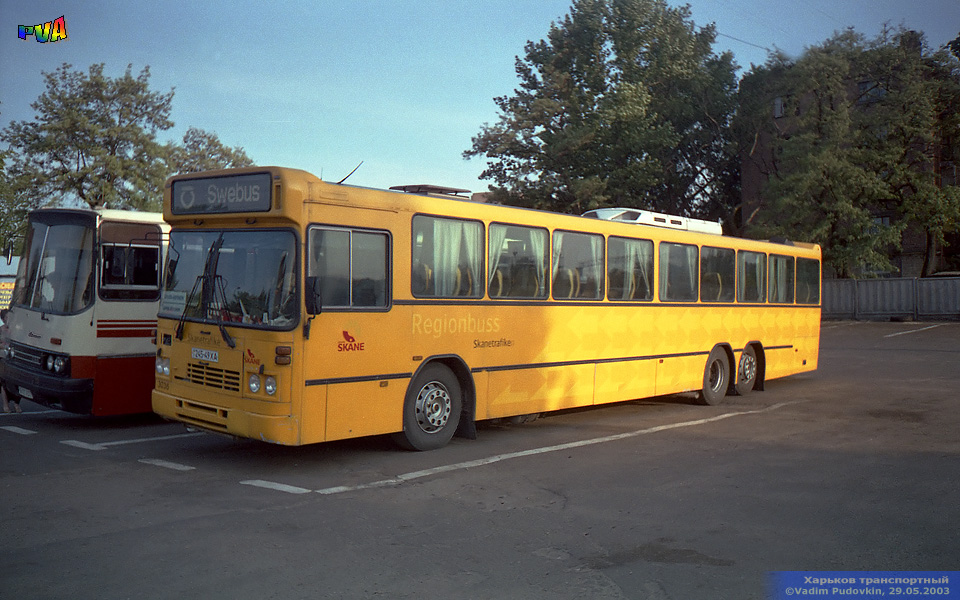 Volvo-B10M-70/Säffle, гос.# 245-49 ХА, маршрут "Харьков-Воронеж", на автовокзале