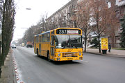 Aabenraa (Volvo B10M-60) гос.# 003-34ХА, маршрут 287, на улице Сумской между улицами Веснина и Динамовской