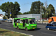 ЗАЗ-А07А.30 гос.# AX0986AA 123-го маршрута на проспекте Гагарина в районе Золотого переулка