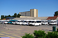КДП "Привокзальный", микроавтобусы междугородних маршрутов на стоянке возле Северного терминала Южного вокзала
