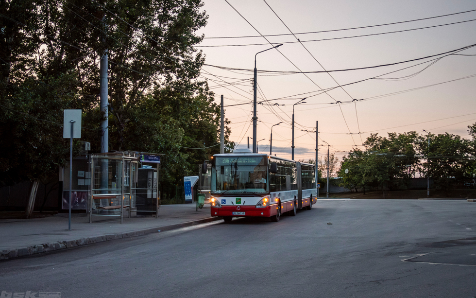 Irisbus Citelis 18M гос.# AX0641MP 206-го маршрута перед отправлением от конечной "Северная Салтовка"