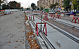 Реконструкция трамвайного пути на Московском проспекте в районе улицы Академика Павлова