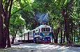 ТУ2-054 с составом "Украина" отправляется от станции Парк