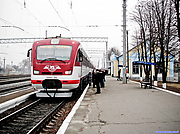 ЕПЛ9Т-015 на станции Кобеляки