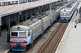 ЭР2Р-7072 и ЭР2Р-7045 на станции Харьков-Пассажирский