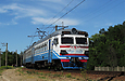ЭР2Р-7087 поезд 6827 Лосево - Граково на перегоне Рогань — Лосево в районе о.п. Обрий