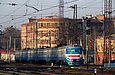 ЭР2-336/636 поезд №6690 Красноград — Харьков прибывает на станцию Харьков-Пассажирский