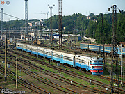 ЭР2-355 в северном парке станции Харьков-Пассажирский