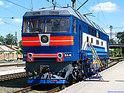ТЭП70-0161 на станции Харьков-Балашовский