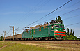 ВЛ82м-047 с грузовым поездом на перегоне Основа - Терновая
