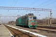 ВЛ82м-057 на станции Радьковские Пески, 50 км линии Купянск - Святогорск