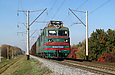 ВЛ82м-086 с грузовым поездом на перегоне Ковяги - Водяная