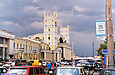Вокзал станции станции Харьков-Пассажирский, вид от трамвайного круга