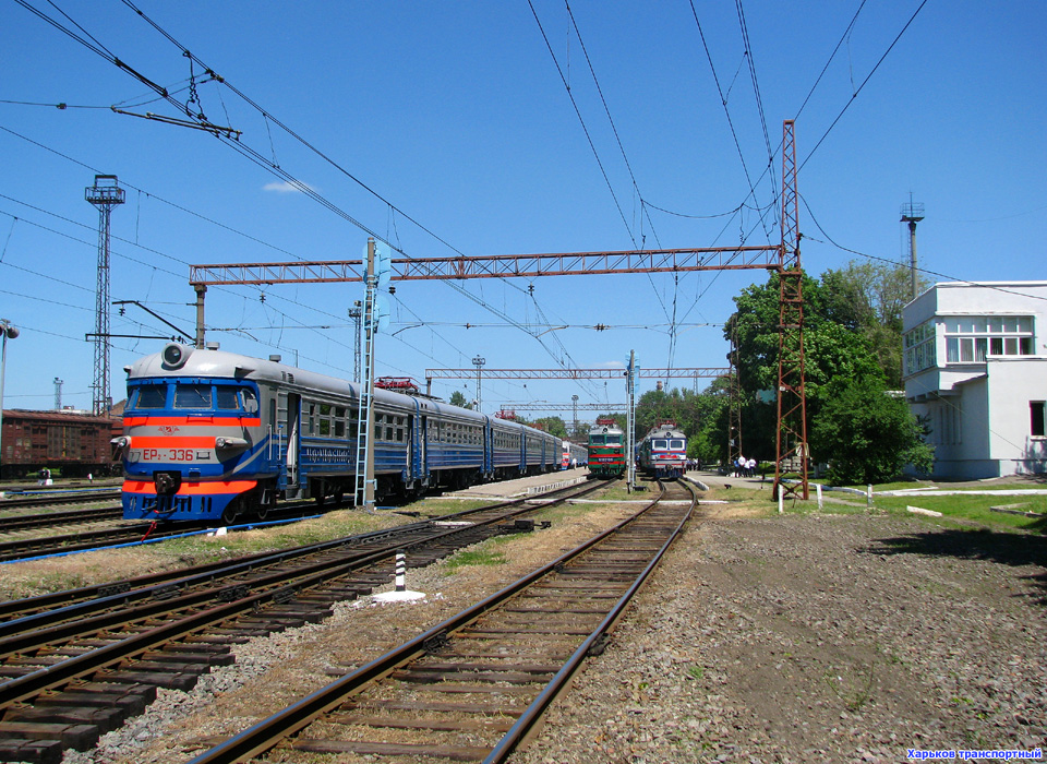 Выставка подвижного состава на станции Харьков-Балашовский