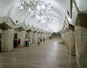Центральный зал станции "Исторический музей"