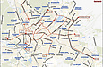 Схема трамвайных маршрутов Харькова по состоянию на 01 июня 2004 года