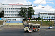 КТМ-19КТ #3103 6-го маршрута поворачивает с Пролетарской площади на улицу Полтавский шлях
